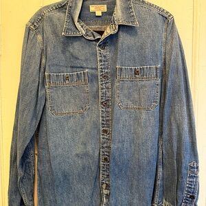 Denim Button-Up Shirt